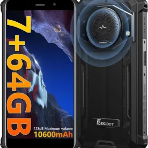 FOSSIBOT F101 Pro – Smartphone Incassable 7 Go RAM + 64 Go IP68/IP69K